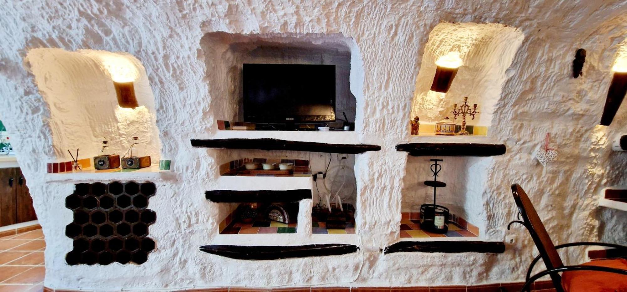 Casa Cueva Cascamorras "Capricho Andaluz" Baza Exterior foto